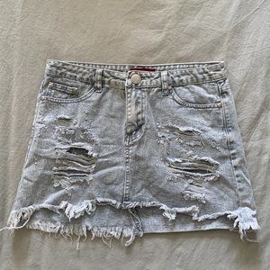 Signature mini skirt